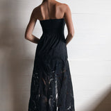 Alya Strapless Maxi Dress