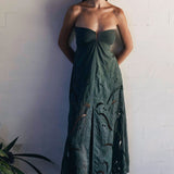 Alya Strapless Maxi Dress