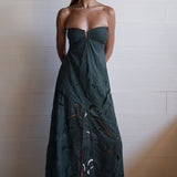 Alya Strapless Maxi Dress