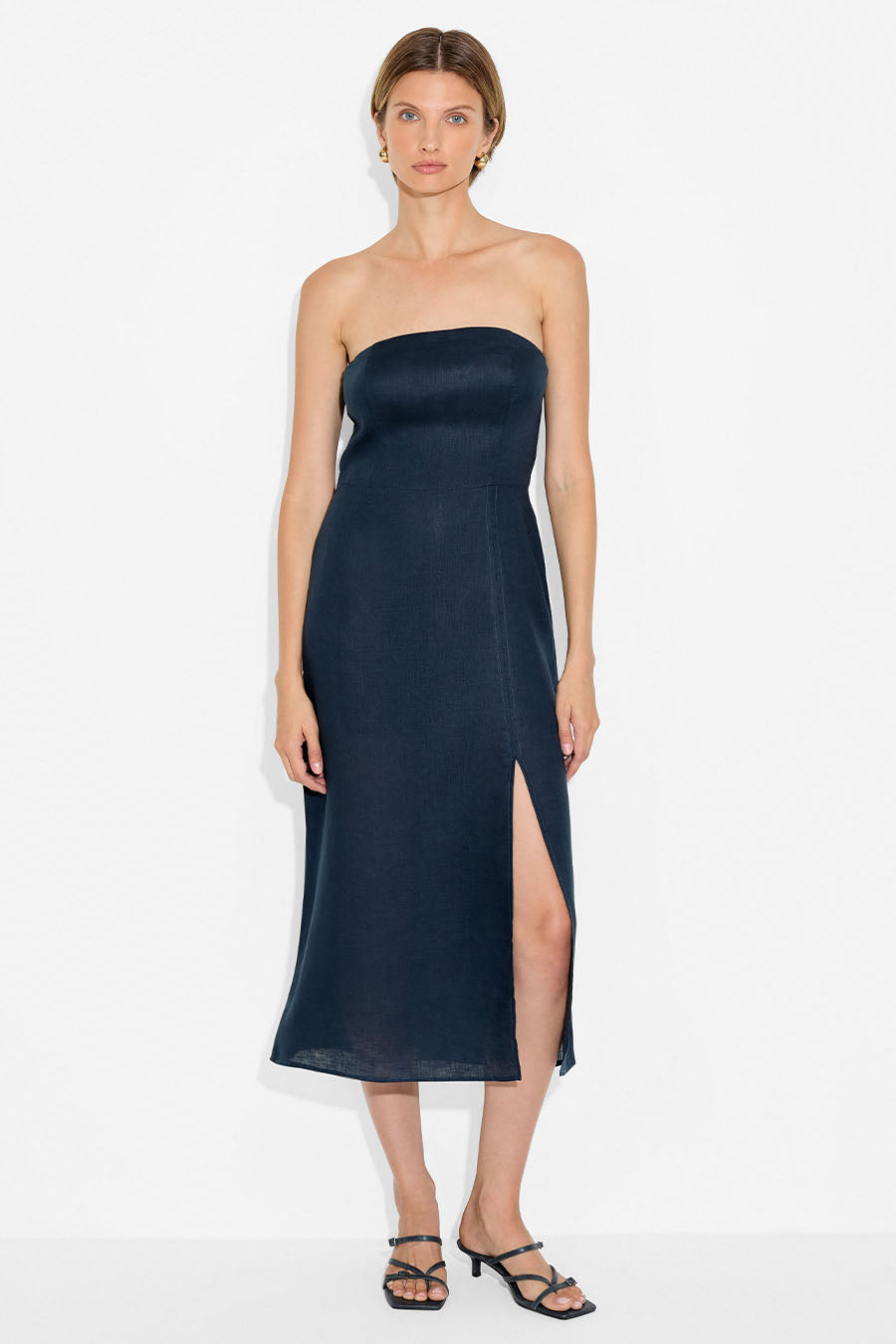 Isa Midi Dress uma and leopold Isa Midi Dress uma and leopold