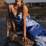 Lydia Maxi Silk Dress