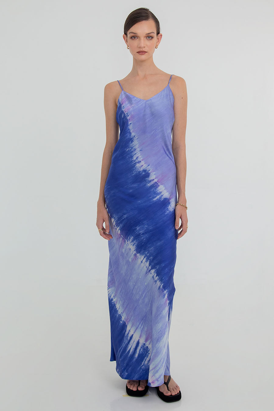 Lydia Maxi Silk Dress uma and leopold Lydia Maxi Silk Dress uma and leopold