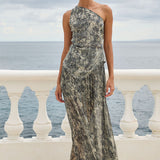 Python Maxi Skirt