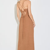 Rose Petal Midi Dress