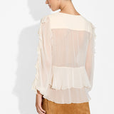 Zinnia Ruffle Top