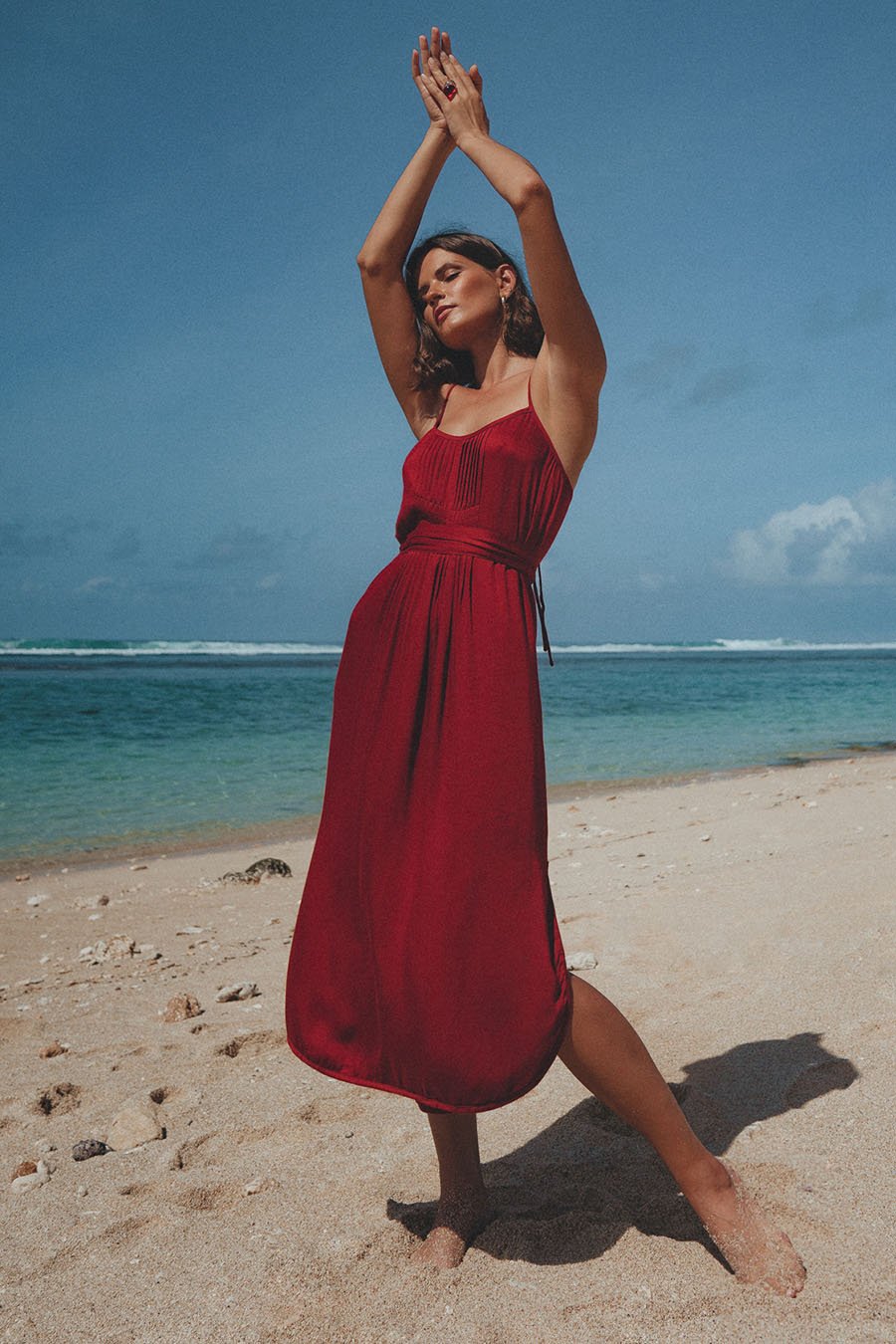 Eloa Midi Dress - uma and leopold
