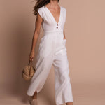 taylor playsuit white front