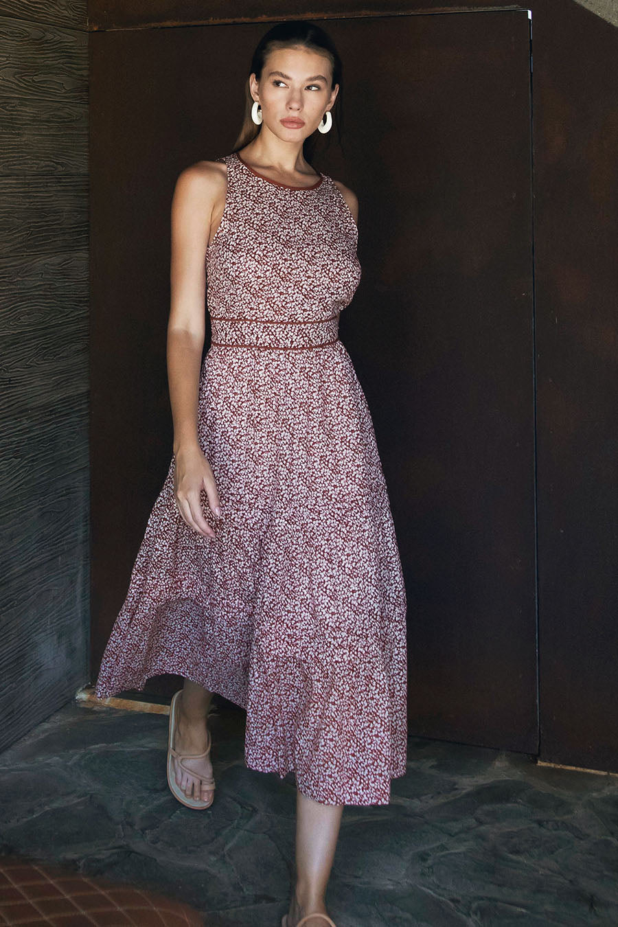 Abby Midi Dress uma and leopold Abby Midi Dress uma and leopold