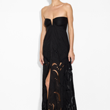 Alya Strapless Maxi Dress