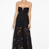 Alya Strapless Maxi Dress