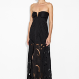 Alya Strapless Maxi Dress