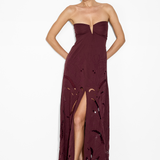 Alya Strapless Maxi Dress