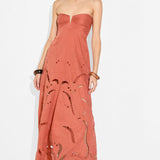 Alya Strapless Maxi Dress