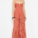 Alya Strapless Maxi Dress