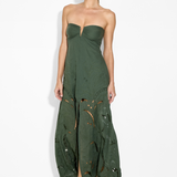 Alya Strapless Maxi Dress