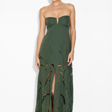 Alya Strapless Maxi Dress