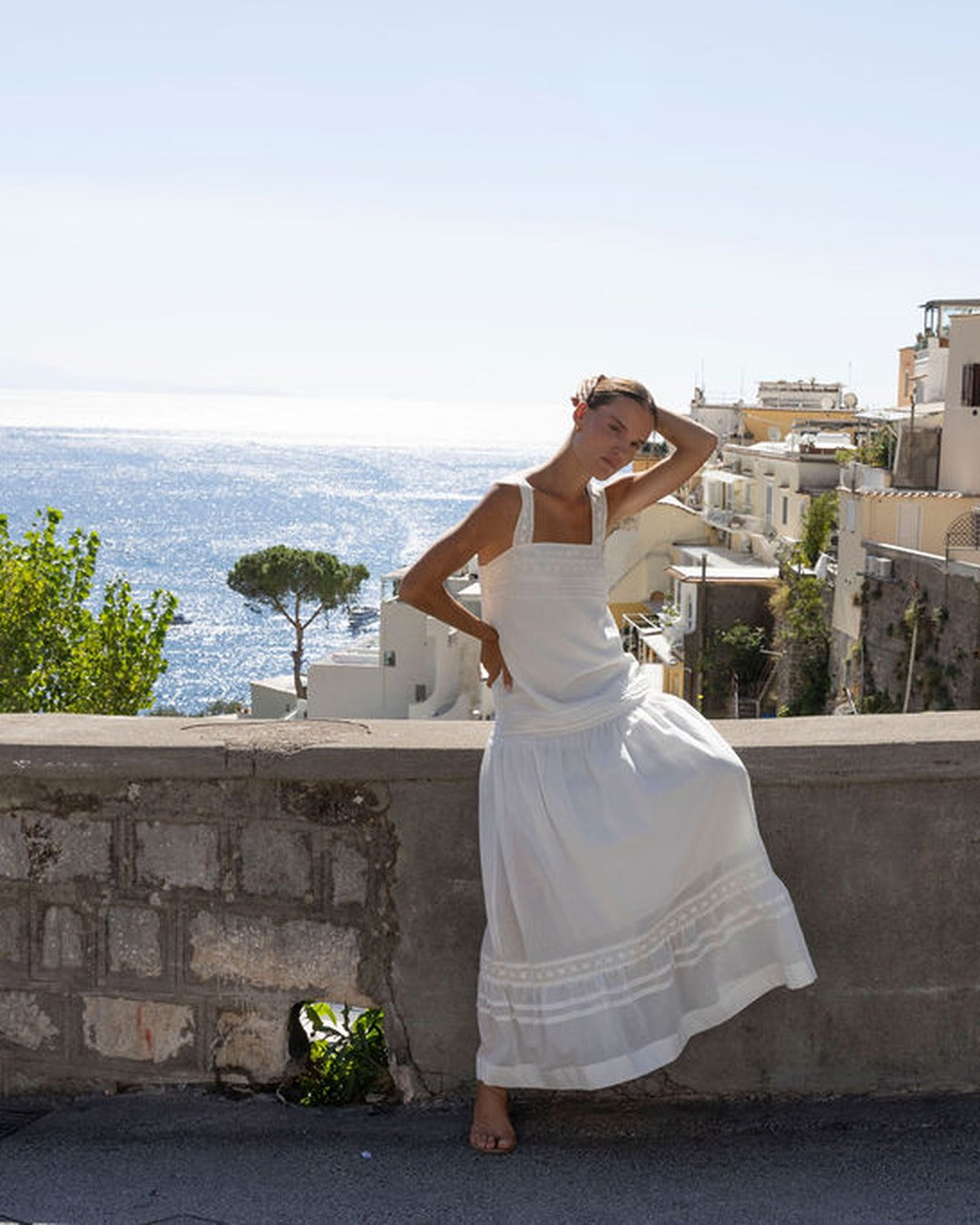 Aurora Maxi Dress in Positano