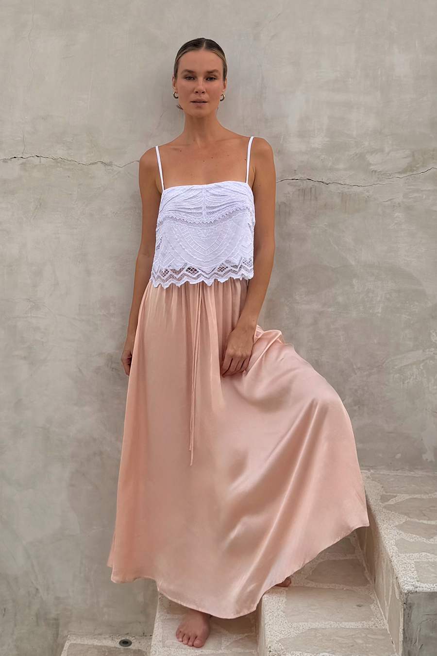 Feather Top in White – Cotton Tops | uma and leopold