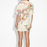 Estela Shirt in Print – Linen Shirts | uma and leopold