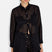 Lilia Shirt in Black – Cotton Shirt | uma and leopold