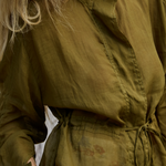 Lorena Jacket in Olive – Cotton Jackets | uma and leopold