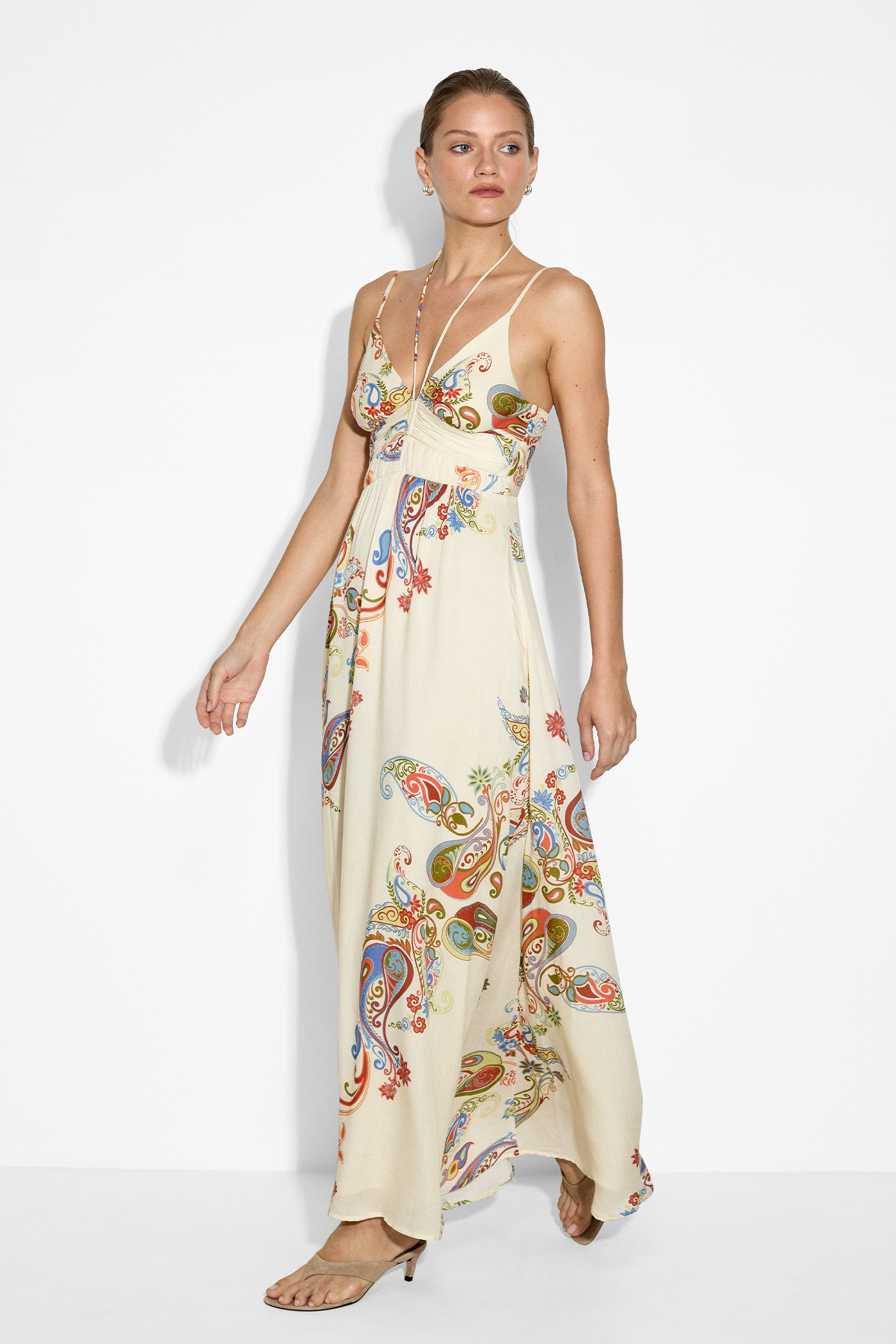 Luana Maxi Dress in Print – Bali Dresses | uma and leopold
