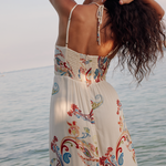 Luana Maxi Dress in Print – Bali Dresses | uma and leopold