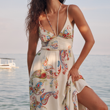 Luana Maxi Dress in Print – Bali Dresses | uma and leopold