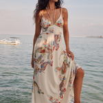 Luana Maxi Dress in Print – Bali Dresses | uma and leopold