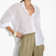 Nayara Shirt in White – Cotton Shirts | uma and leopold