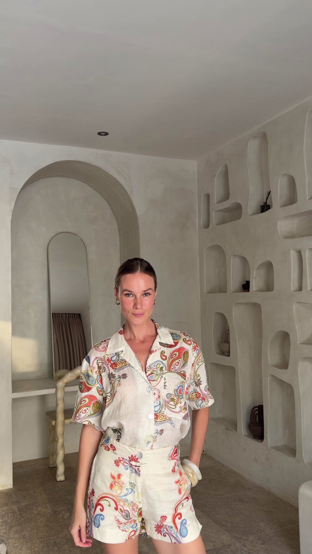 anastasia mix and match top with the estela shorts