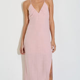 Rose Petal Midi Dress