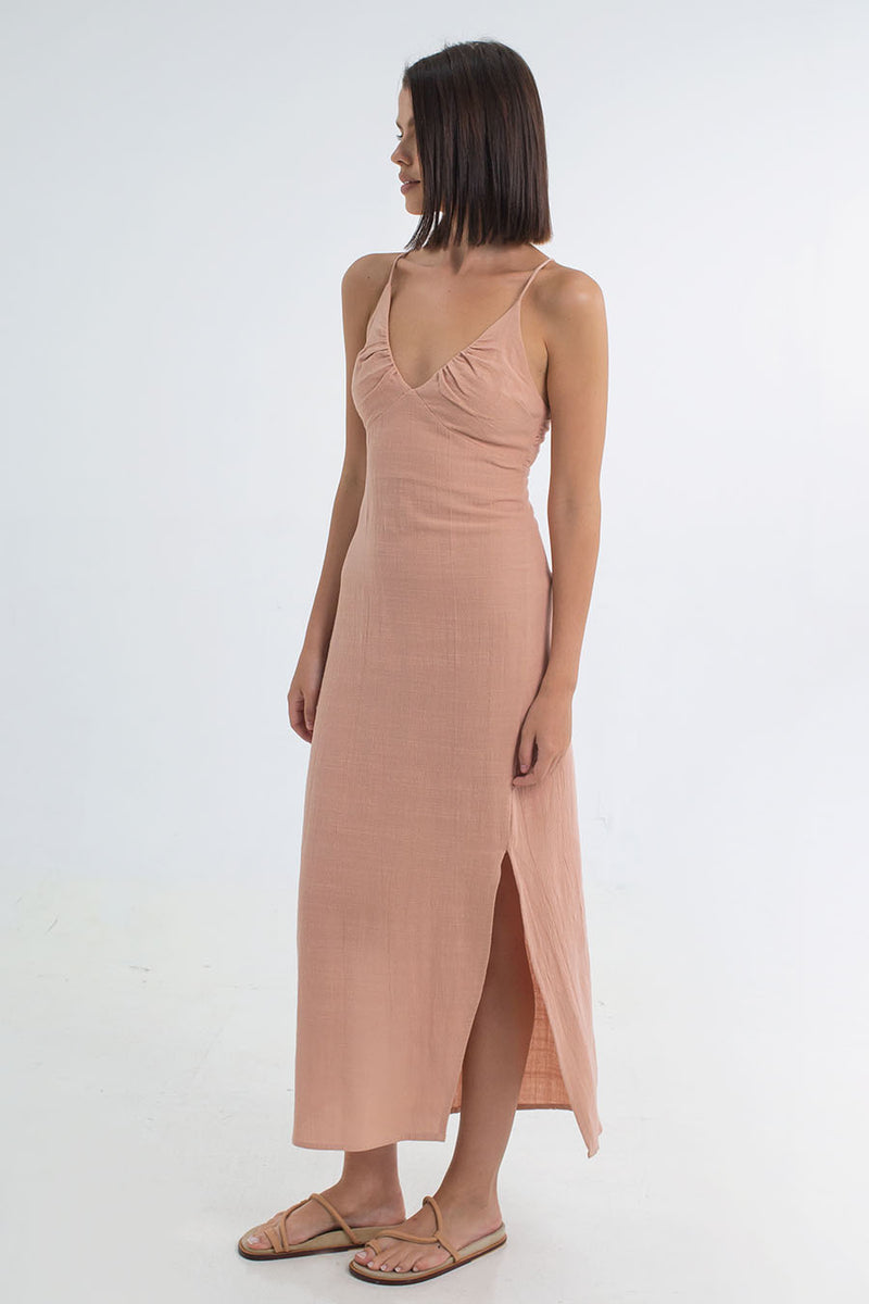 Rose Petal Midi Dress