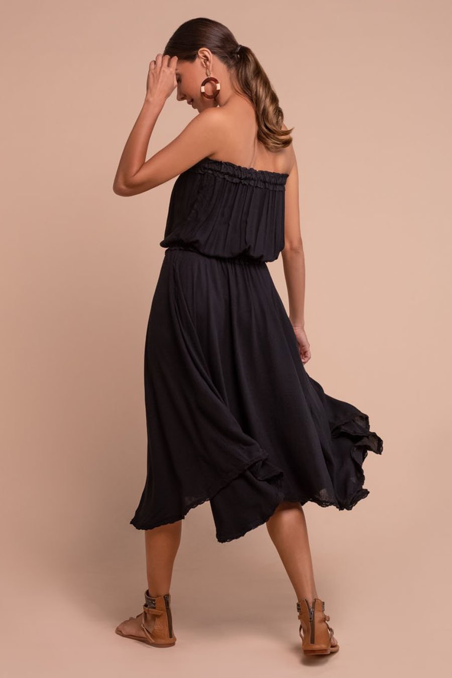 Jasmine Midi Dress - uma and leopold