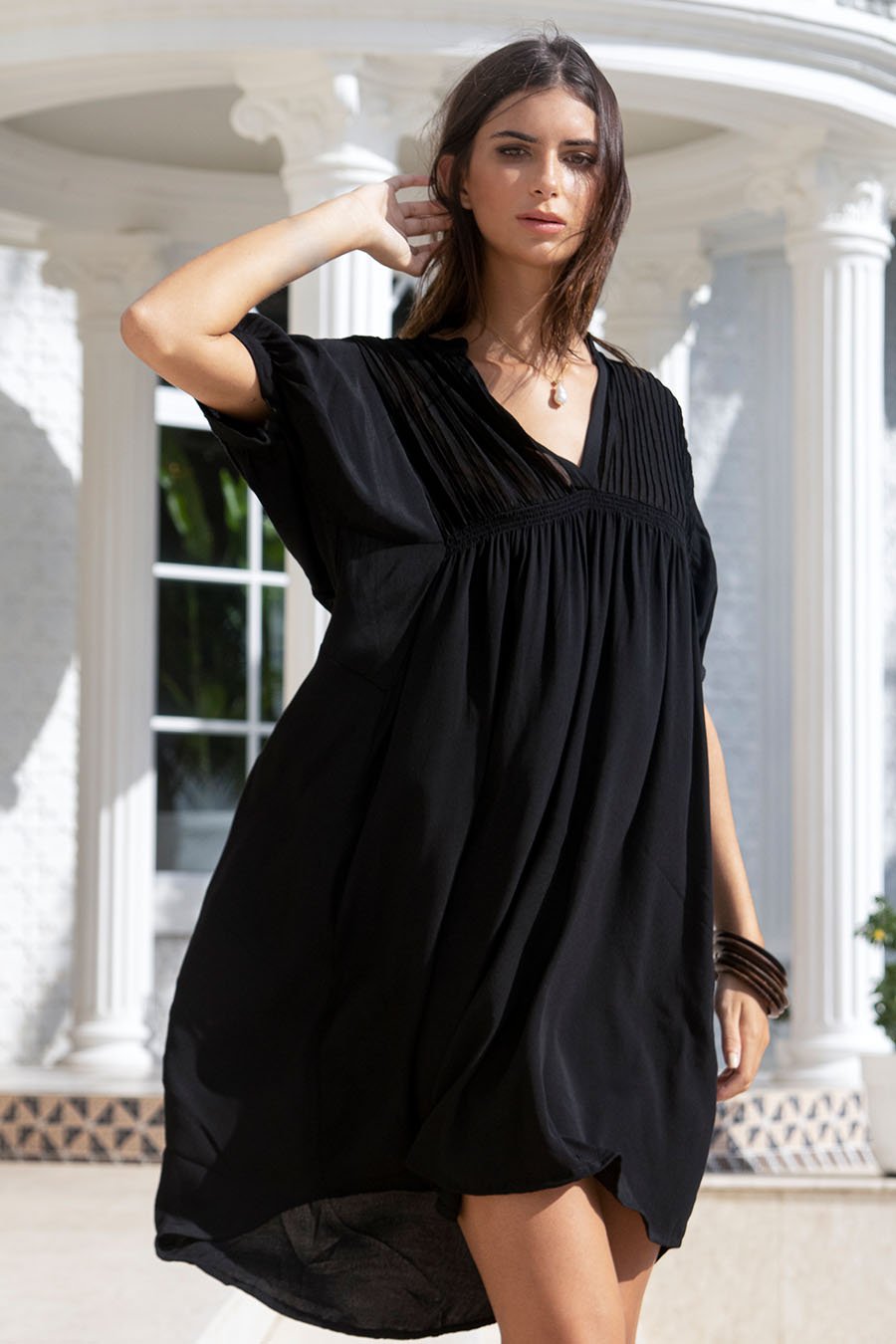 Silvia Mini Dress - uma and leopold