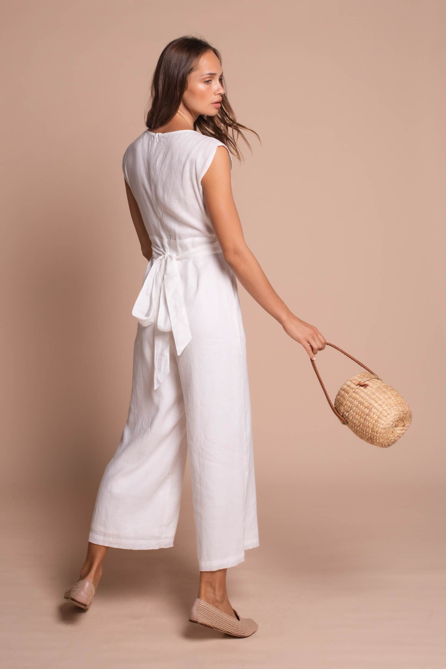 taylor playsuit white back