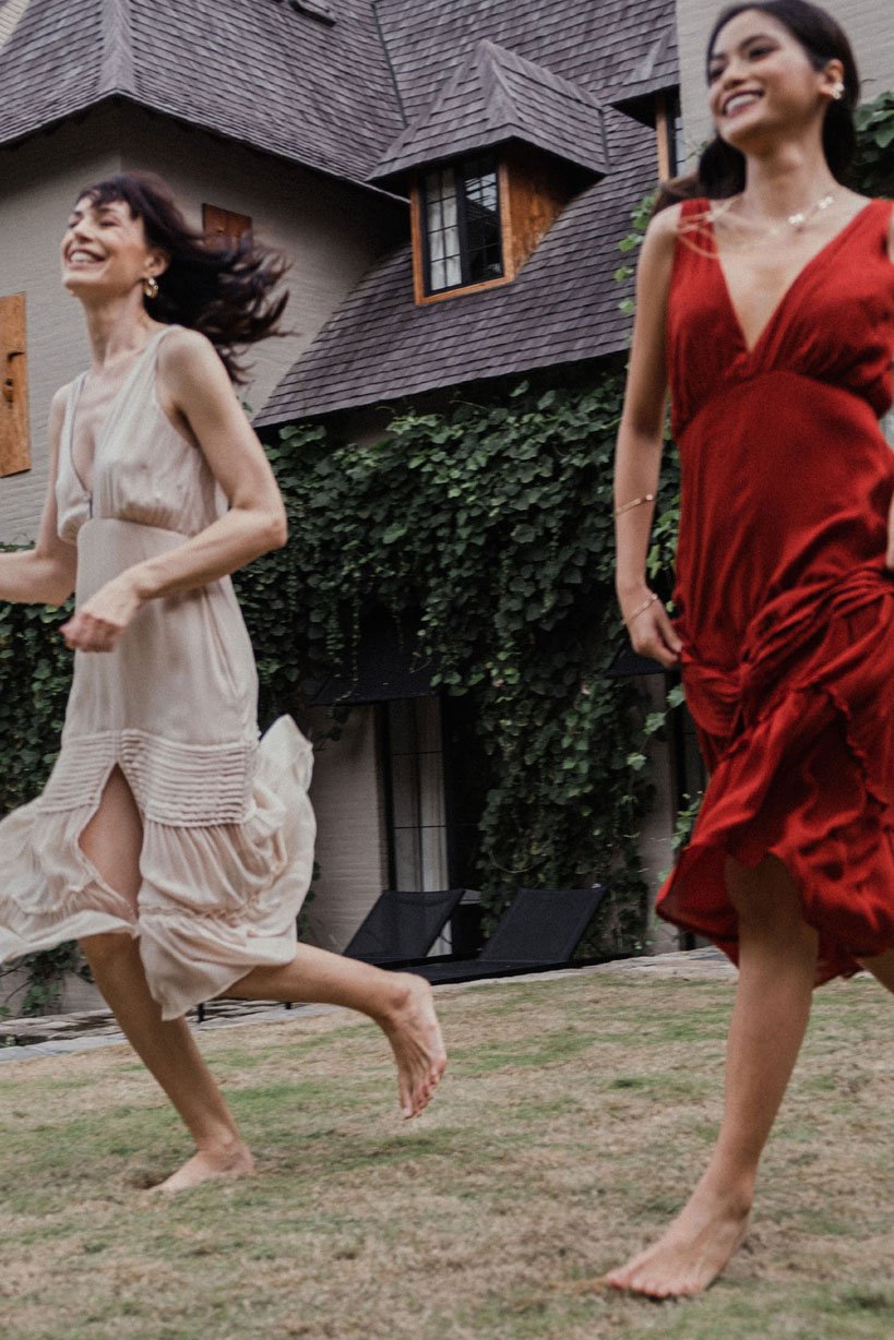 Lauren Midi Dress - uma and leopold